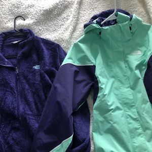 The North Face ski jacket with shell
